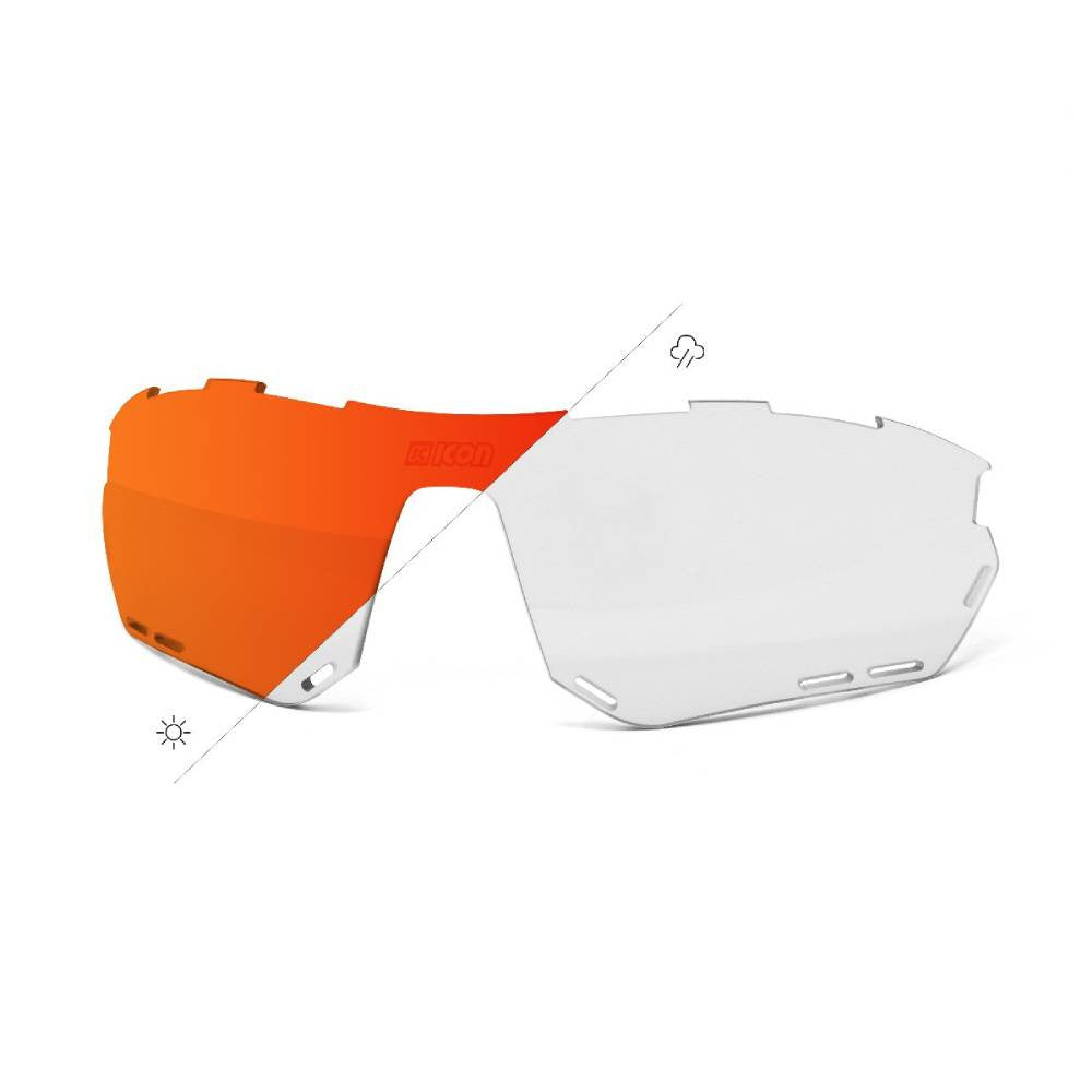 Lente Scicon Aerotech Fotocromática Roja