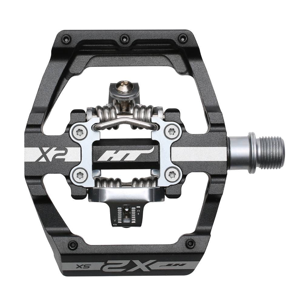Pedales BMX HT X2-Sx (negro)