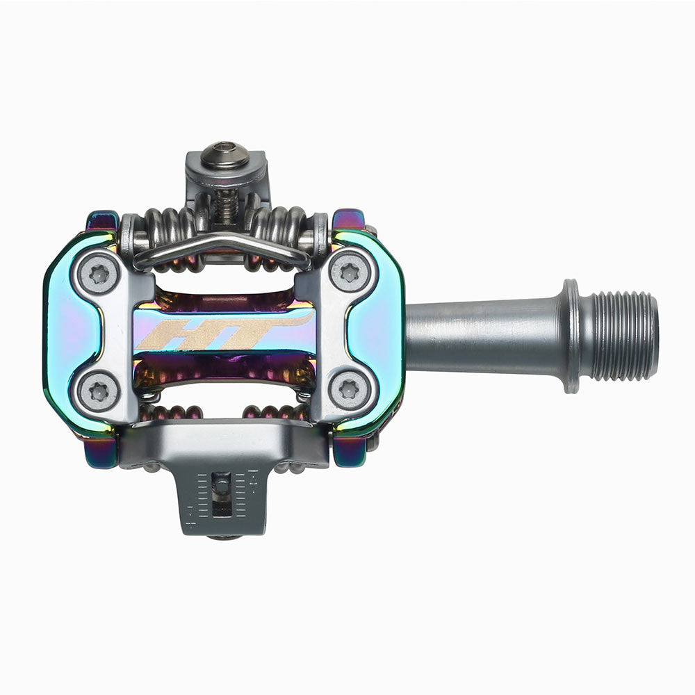 Pedales Cross Country HT M2 (oil Slick)