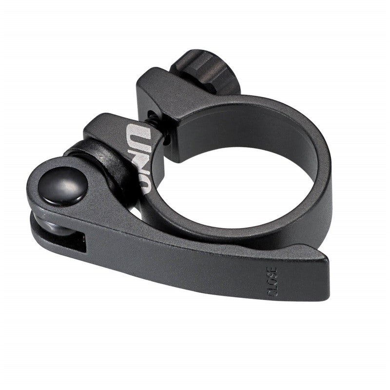 Abrazadera Tija Sillín Negra 28.6 con Automatico - VARIOS | ARS Bike Parts