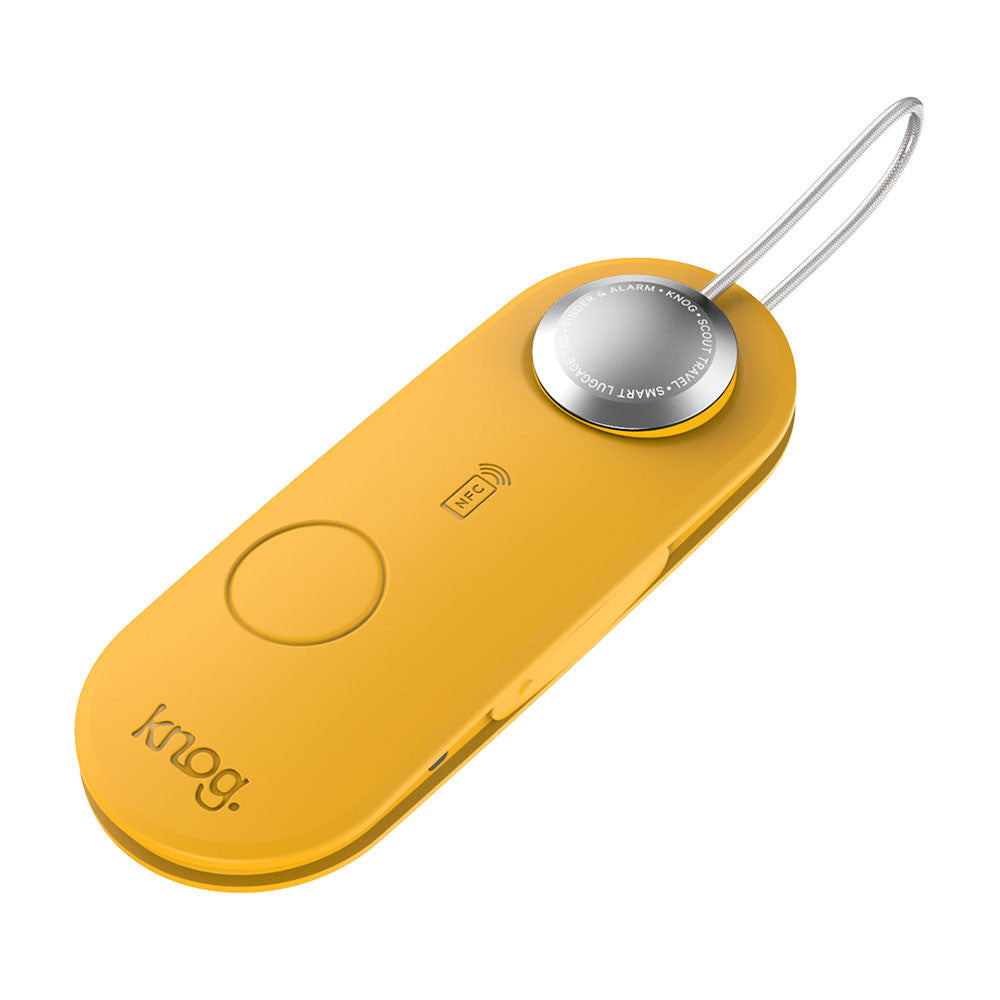 Alarma-Localizador Equipaje Knog Scout Travel (amarillo)