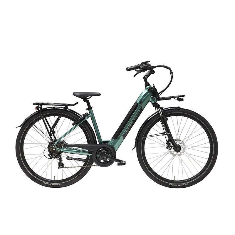 Adriatica Bicicleta e1 3.0 Lady E-BIKE 28" Verde Botella Bateria Integrada 504wh Hydraulic Dis - ADRIATICA | ARS Bike Parts