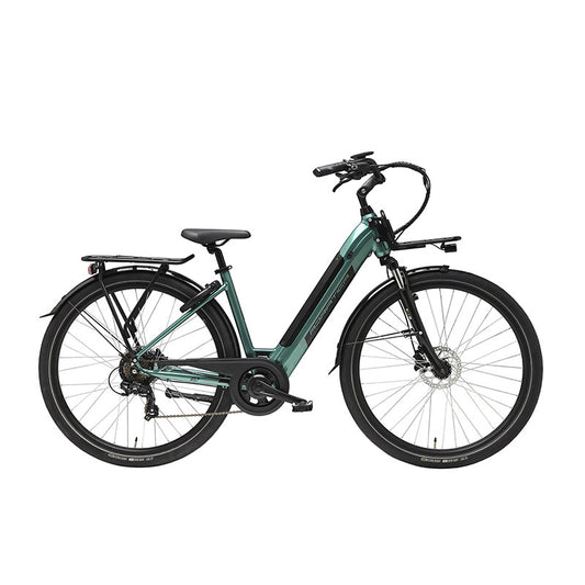 Adriatica Bicicleta e1 3.0 Lady E-BIKE 28" Verde Botella Bateria Integrada 504wh Hydraulic Dis - ADRIATICA | ARS Bike Parts