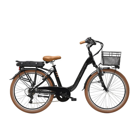Adriatica Bicicleta e2 3.0 Lady E-BIKE 26" Negra Bateria 522wh - ADRIATICA | ARS Bike Parts