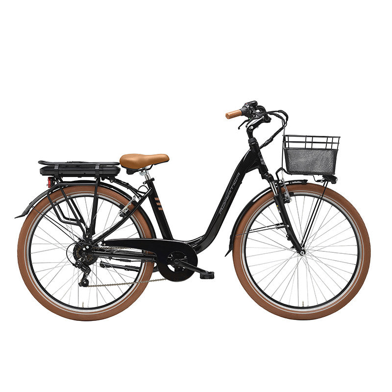 Adriatica Bicicleta e2 3.0 Lady E-BIKE 28" Negra Bateria 522wh - ADRIATICA | ARS Bike Parts