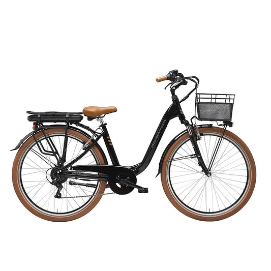 Adriatica Bicicleta e2 3.0 Lady E-BIKE 28" Negra Bateria 522wh - ADRIATICA | ARS Bike Parts