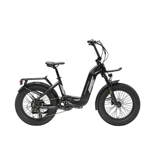 Adriatica Bicicleta Fat Rooster E-BIKE 20" Negro Mate Freno de Disco Hidraulico Bateria 720wh - ADRIATICA | ARS Bike Parts