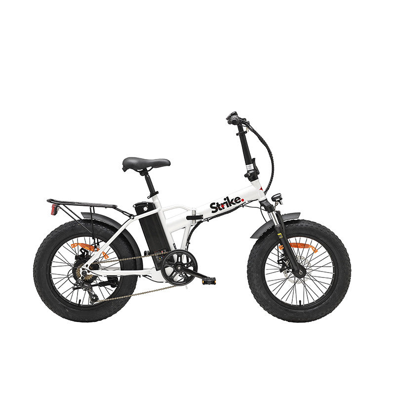 Adriatica Bicicleta Fat Strike 20" 6v Plegable Blanca E-BIKE - ADRIATICA | ARS Bike Parts