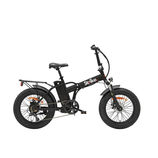 Adriatica Bicicleta Fat Strike 20" 6v Plegable Negro Mate E-BIKE - ADRIATICA | ARS Bike Parts