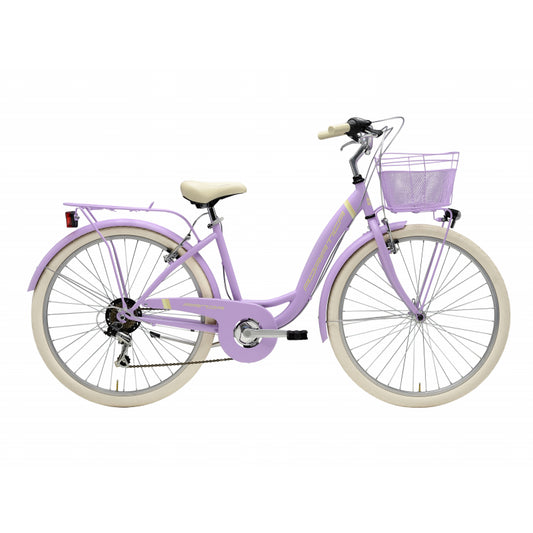 Adriatica Bicicleta Panda 26" Lady 6v Lila - ADRIATICA | ARS Bike Parts