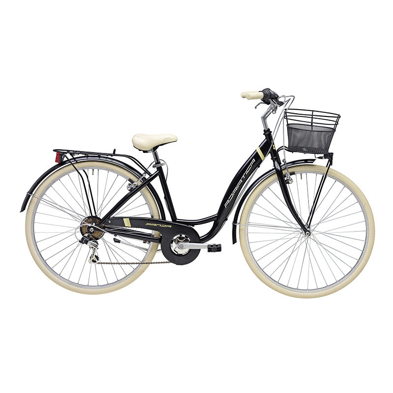 Adriatica Bicicleta Panda 28" Lady 6v Negro Mate - ADRIATICA | ARS Bike Parts