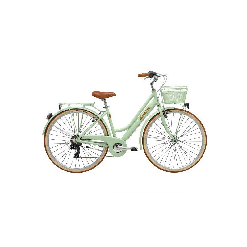 Adriatica Bicicleta Retro Donna 28" Verde 6v - ADRIATICA | ARS Bike Parts