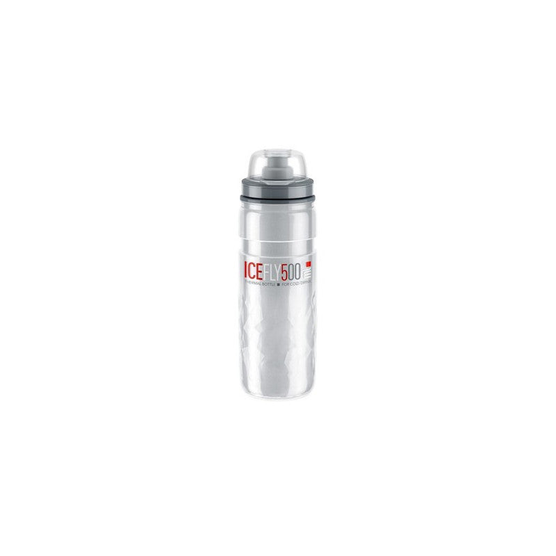 Bidon Elite Isotermico Ice Fly Transparente 500ml - ELITE | ARS Bike Parts