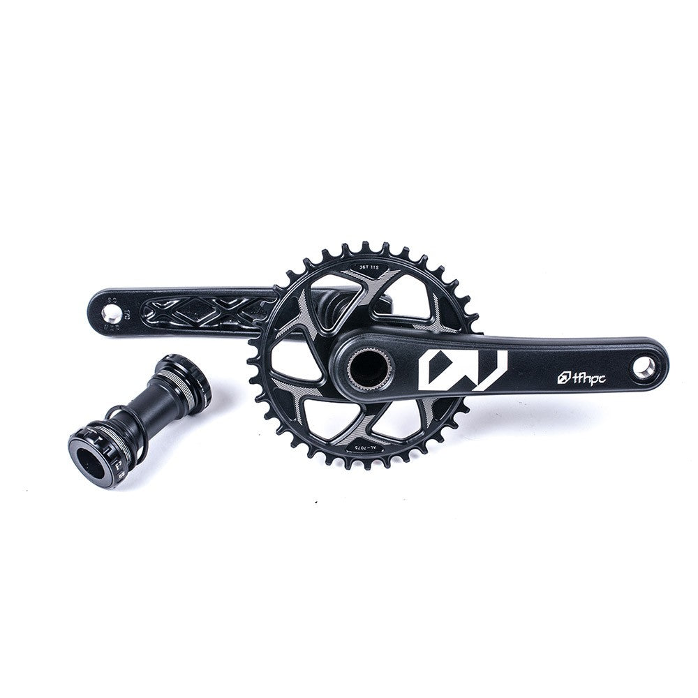 Juego de bielas TFHPC MPX11 175 mm con plato de 38 dientes