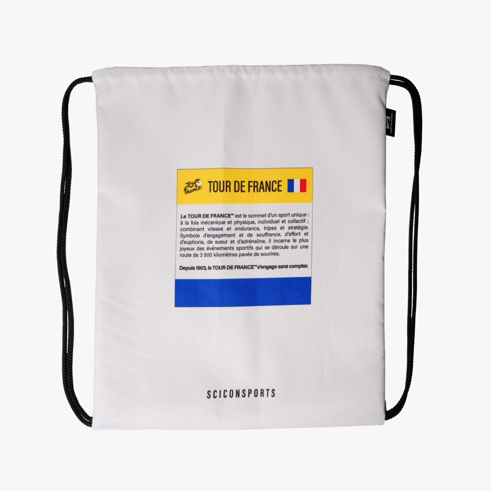 Bolsa Entrenamiento Microfibra SCICON Tour de France (blanco) - SCICON | ARS Bike Parts