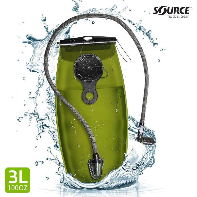 Bolsa Repuesto Agua 3l Source Wxp Con Valvula Storm Con Tubo De Color Gris