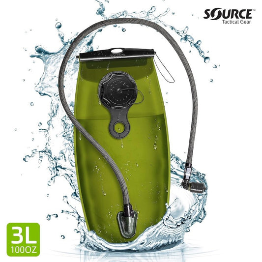 Bolsa Repuesto Agua 3l Source Wxp Con Valvula Storm Con Tubo De Color Gris