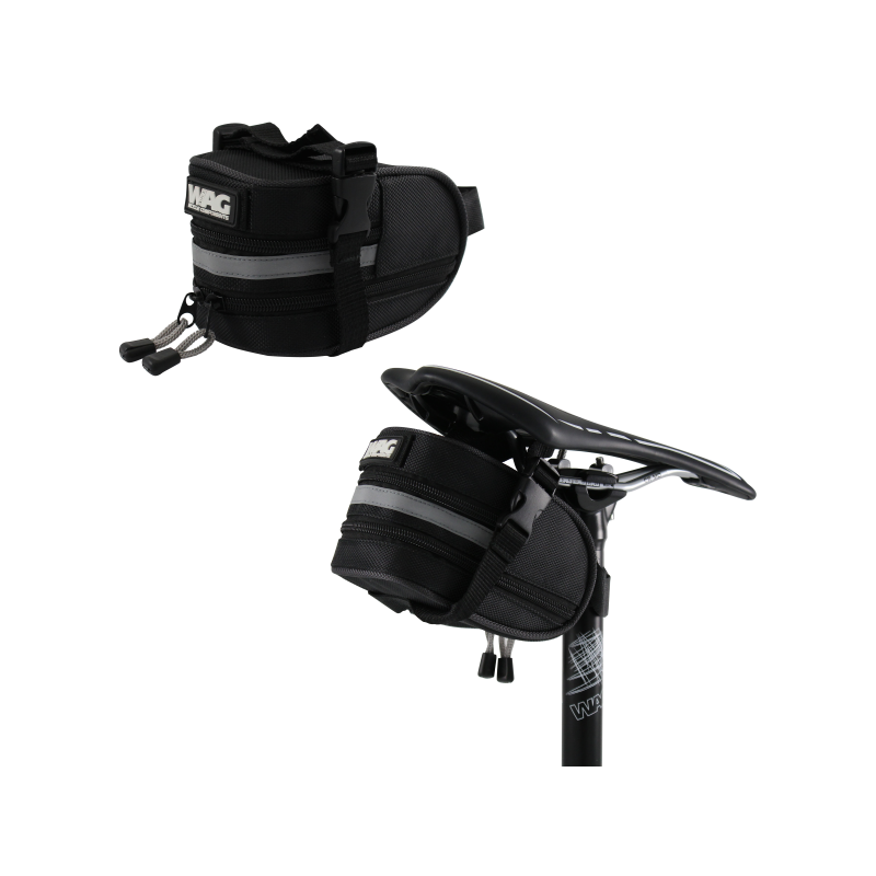 Bolsa Sillín Expandible Clip y Velcro Segurida WAG - WAG | ARS Bike Parts