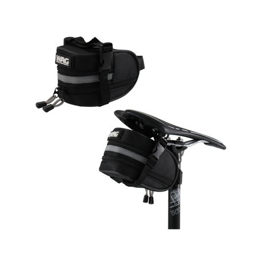 Bolsa Sillín Expandible Clip y Velcro Segurida WAG - WAG | ARS Bike Parts