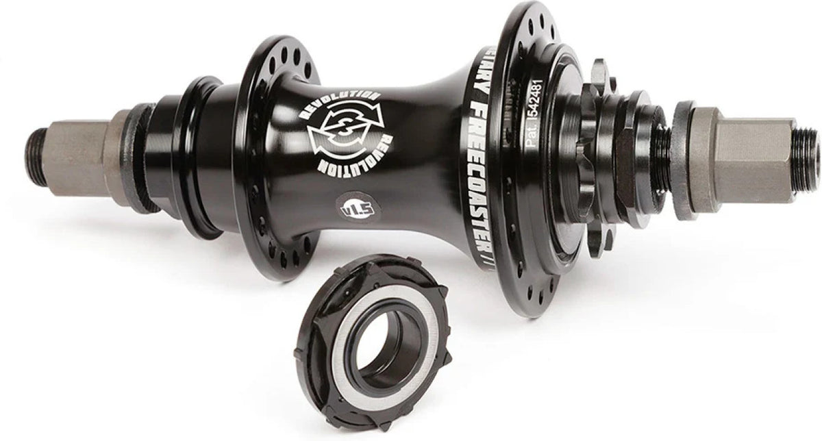Buje BSD Revolution 1.5 Freecoaster RHD (con cubrebujes) Negro
