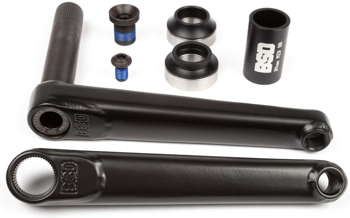 Bielas BSD Substance XL V2 165mm, Negro Mate