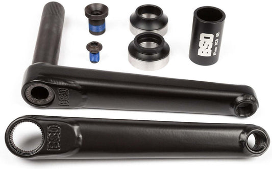Bielas BSD Substance XL V2 165mm, Negro Mate