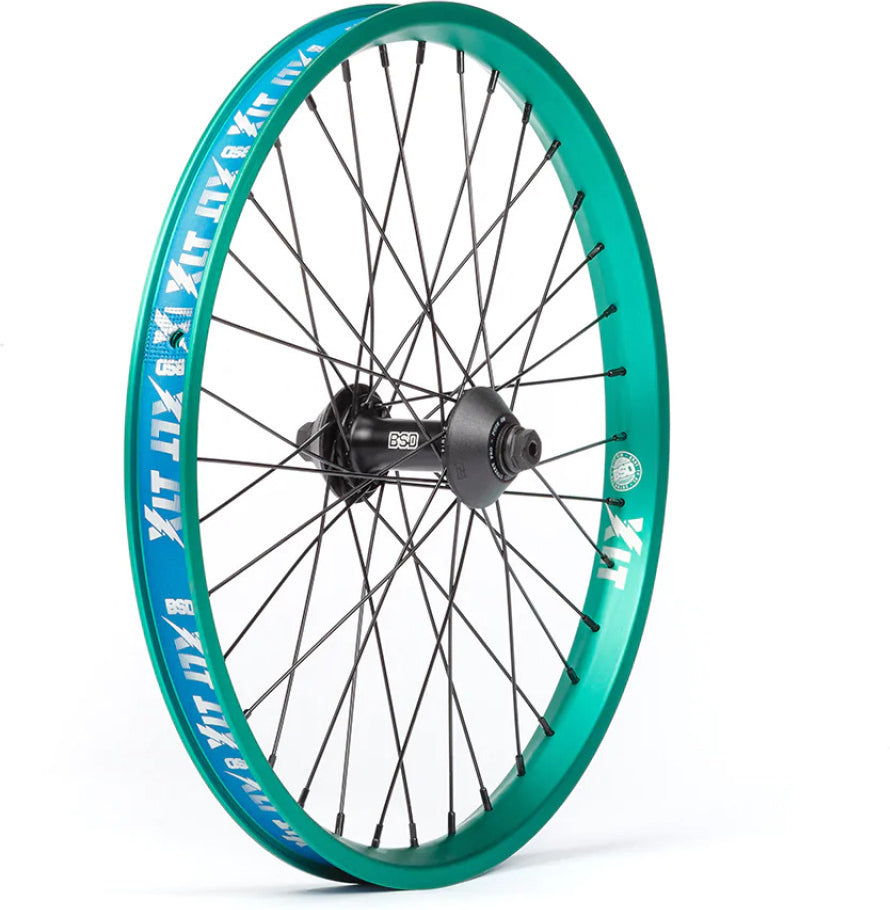 Rueda Delantera BSD XLT Front Street Pro con Cubrebujes Negro