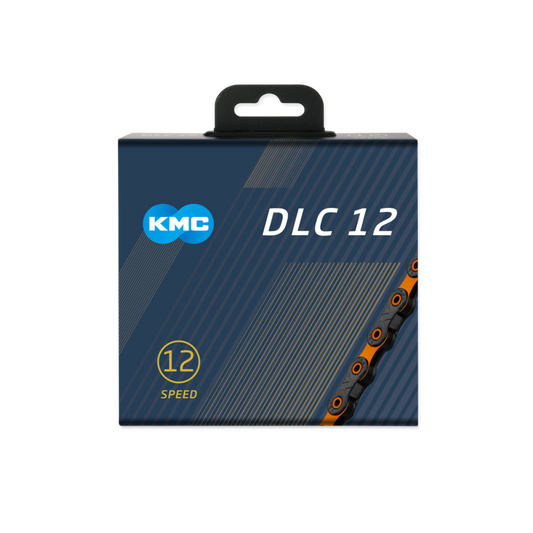 Cadena KMC 12v Dlc12 Negra-Naranja 126p