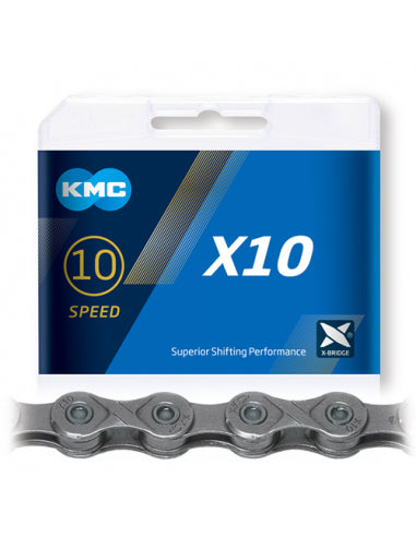 Cadena Kmc x10 114p 10v - KMC | ARS Bike Parts