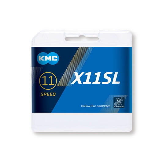 Cadena KMC X11 Sl Oro-Negro 118p 11v