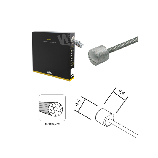 Caja 100 Cable Cambio Slick 1.1x1950mm Sh WAG