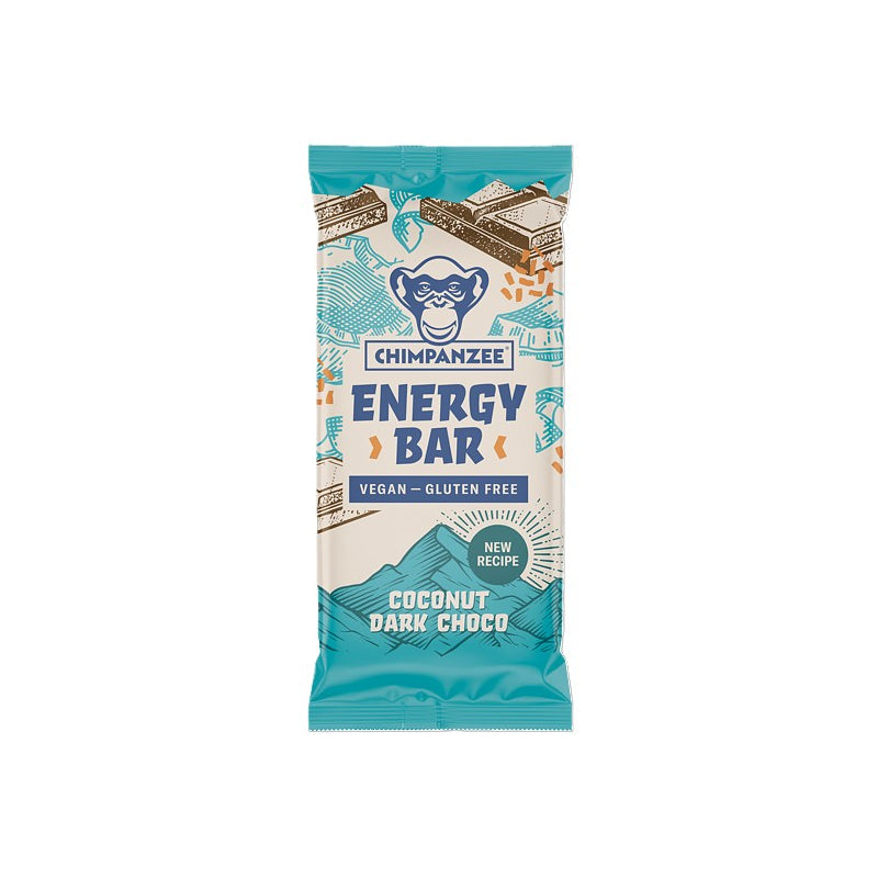 Caja 15 Barritas Energy Coco Y Chocolate Negro 55g Chimpanzee