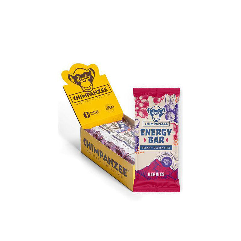 Caja 15 Barritas Energy Frutos Del Bosque 55gr Chimpanzee