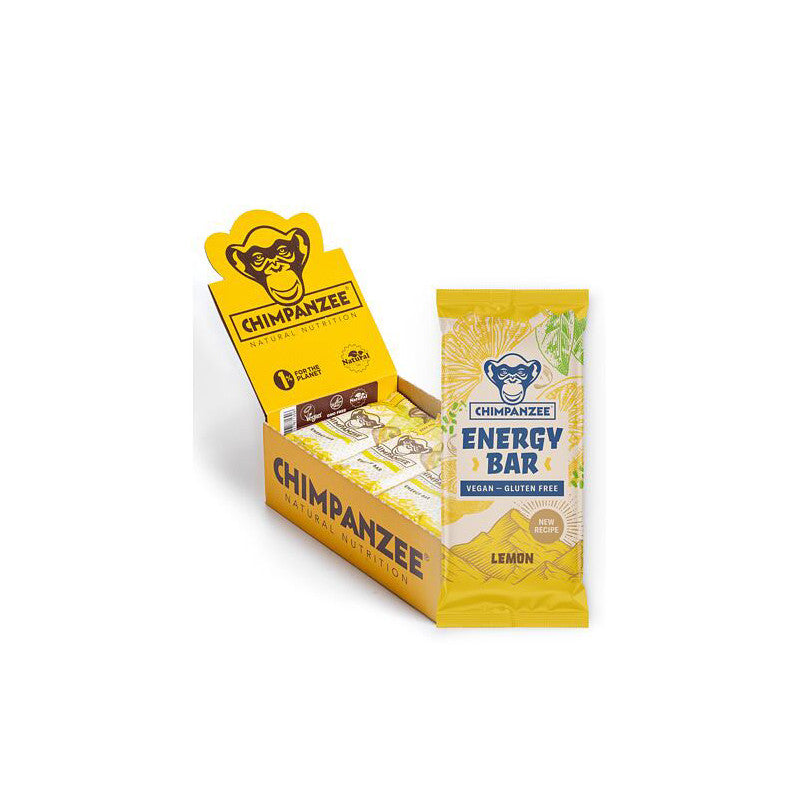 Caja 15 Barritas Energy Limon 55gr Chimpanzee - CHIMPANZEE | ARS Bike Parts
