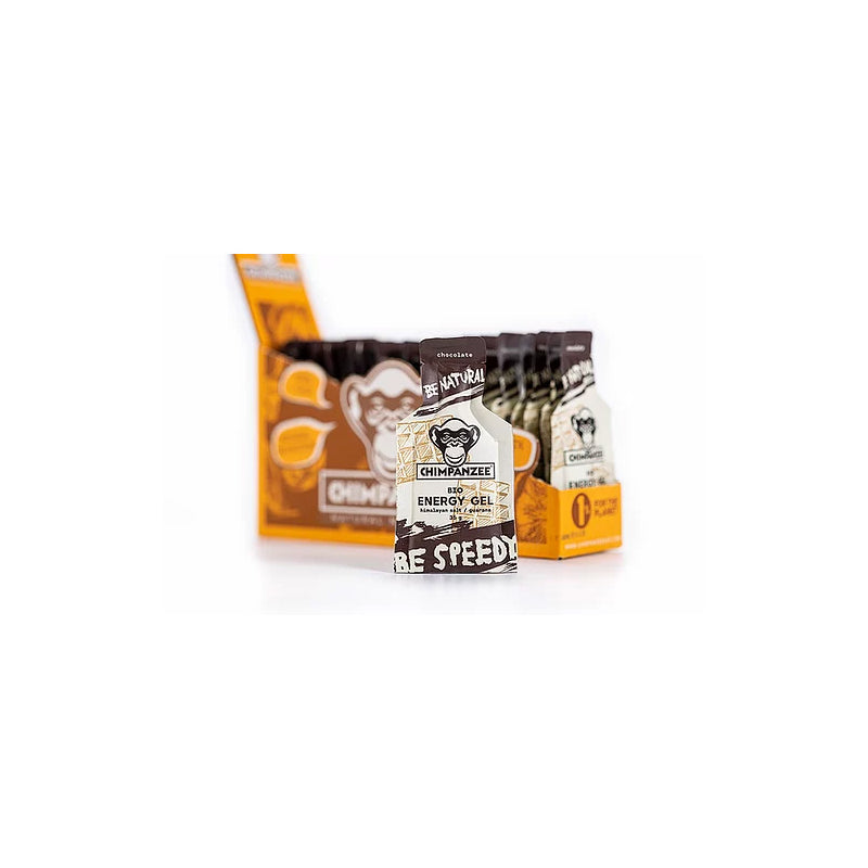Caja 25 Geles Chocolate 35g Chimpanzee
