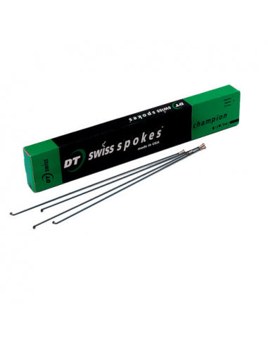 DT SWISS Caja 72 Radios DT Champion Negros 242x2 C-Cabec. - DT SWISS | ARS Bike Parts