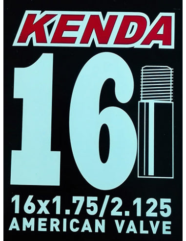 Camara 16x1.75-2.125 V-Ancha 35mm KENDA - KENDA | ARS Bike Parts