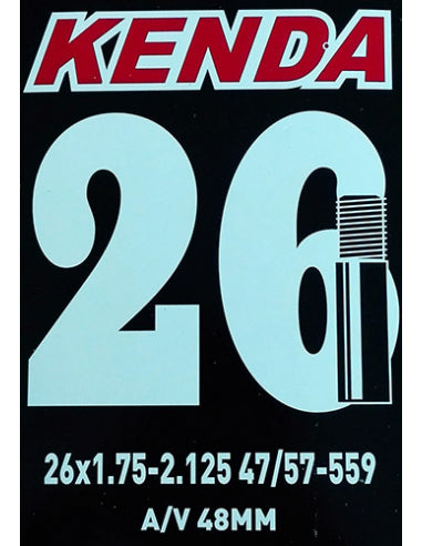 Camara 26x1.90-2.125 V-Ancha 48mm KENDA - KENDA | ARS Bike Parts