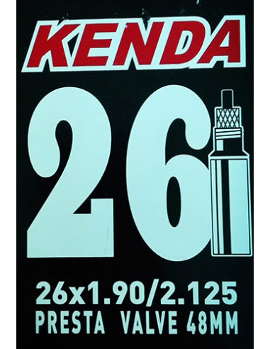 Camara 26x1.90-2.125 V-Presta 48mm KENDA - KENDA | ARS Bike Parts