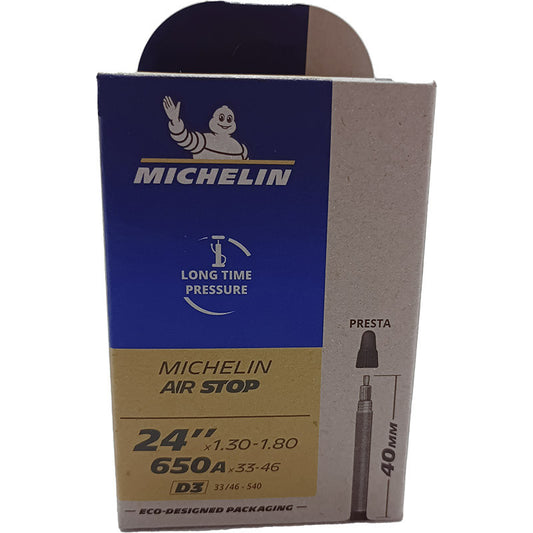 MICHELIN Camara 600a 24x1.30/1.80 Airstop d3 V/presta 40mm - MICHELIN | ARS Bike Parts