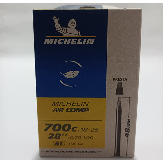 MICHELIN Camara 700x18-25 a1 Aircomp V-Presta 48mm 18-25-622 - MICHELIN | ARS Bike Parts
