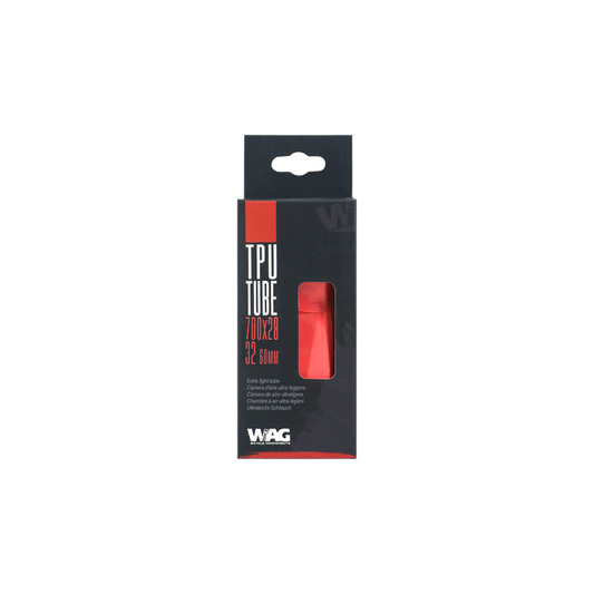 Camara 700x28-32 V-Presta 60mm Tpu WAG Tpu Superlight V-Desmontable. 55 Gramos - WAG | ARS Bike Parts