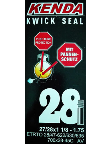 KENDA Camara 700x28-45 Antipinchazos V-Schr 35mm - KENDA | ARS Bike Parts