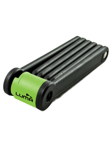 Luma Candado Articulado Carpenter 80cm Verde - LUMA | ARS Bike Parts