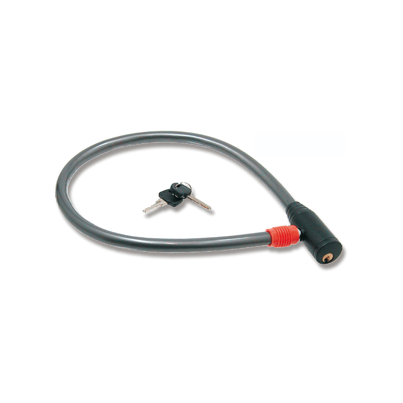 Candado Cable Llave Titanic 5x600mm C-Titanio WAG - WAG | ARS Bike Parts