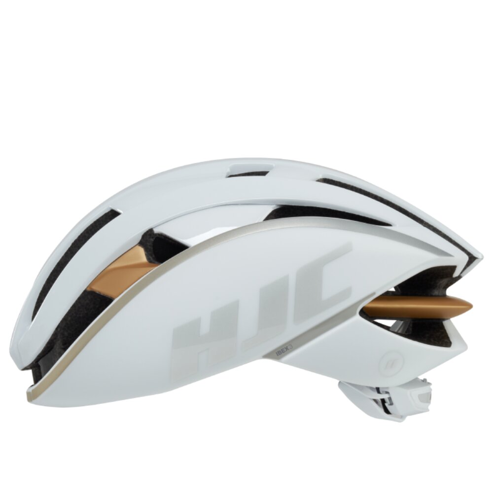 Casco HJC Ibex 3 (blanco-Dorado/Mate-Brillante)