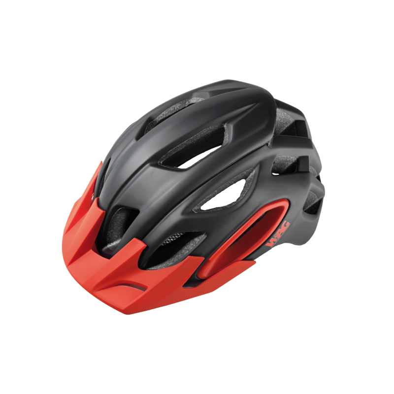 Casco Oak T- M (55-60 Cm), Negro Rojo WAG