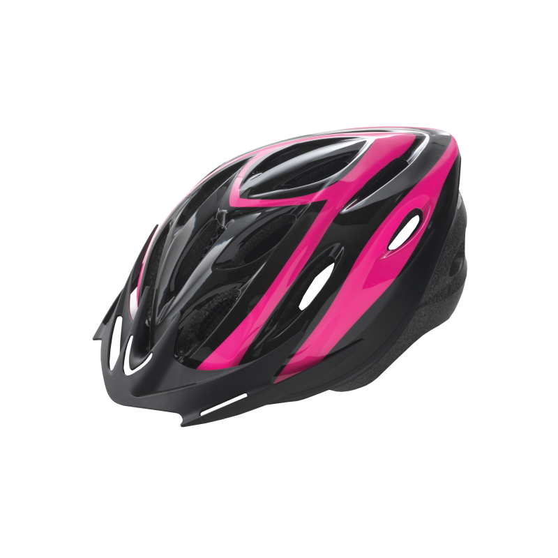 Casco Rider T-L (58-61 Cm), Negro Rosa WAG