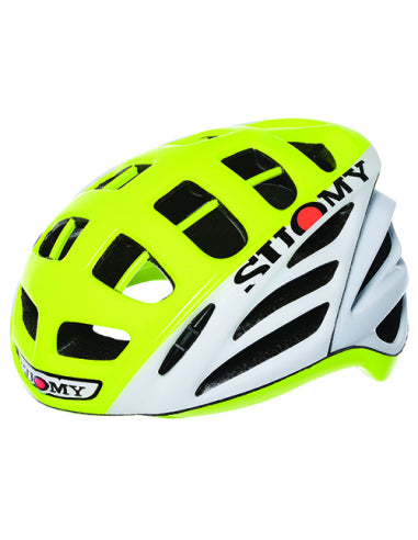 Casco Suomy Gun Wind Hv Blanco-Amarillo Talla L - SUOMY | ARS Bike Parts