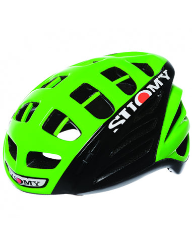 Casco Suomy Gun Wind Hv Verde-Negro Talla L - SUOMY | ARS Bike Parts